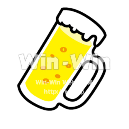 ビールのCG・イラスト素材 W-000243