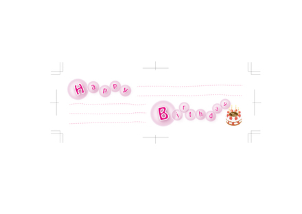 バースデーカード D-000122 のその他