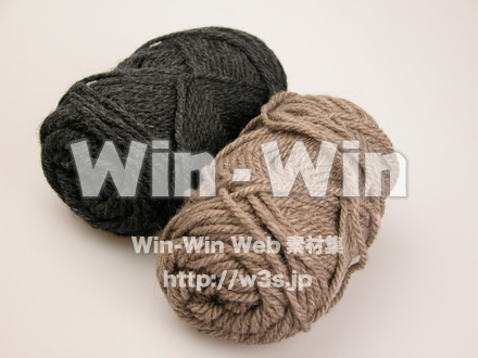 毛糸の写真素材 W-001171