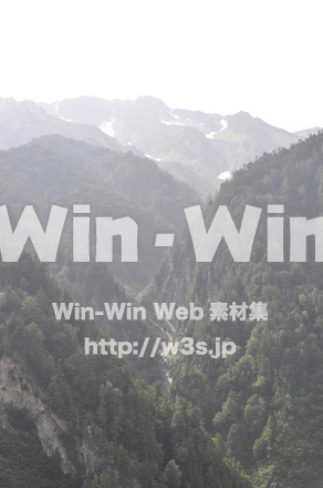 黒部ダムの写真素材 W-001901