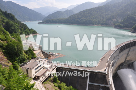 黒部ダムの写真素材 W-001878