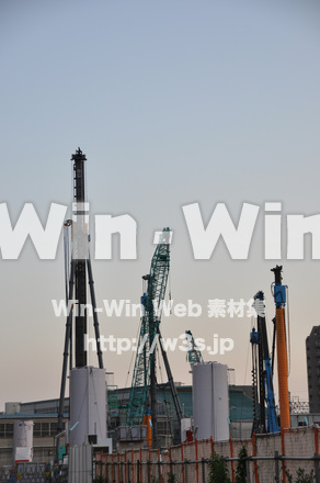 工事現場の写真素材 W-000682