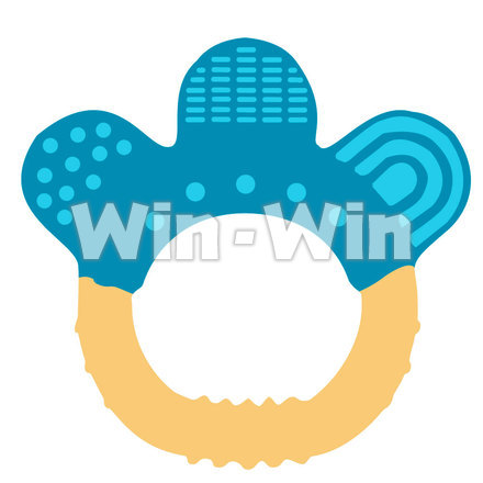 ガラガラのCG・イラスト素材 W-001545