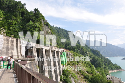 黒部ダムの写真素材 W-001882