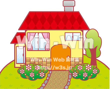 家のCG・イラスト素材 W-001618