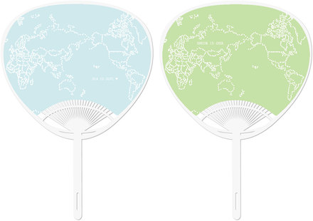 マイうちわをつくろう D-000570 のうちわ