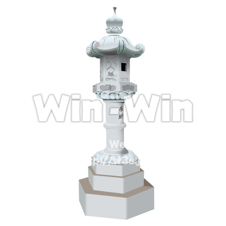 灯籠のCG・イラスト素材 W-001702