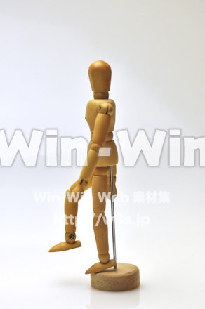 ウッドマネキンの写真素材 W-000870