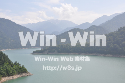 黒部ダムの写真素材 W-001892