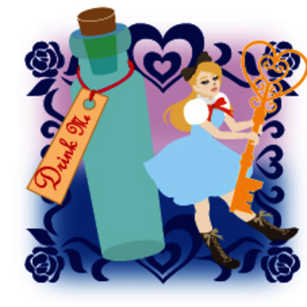 デザフェス出展イラスト＿不思議の国のアリス② D-000511 のその他