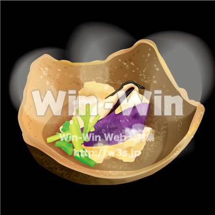 煮物のCG・イラスト素材 W-001533
