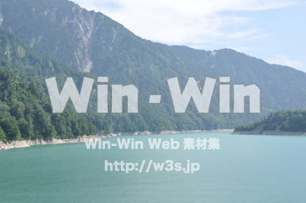 黒部ダムの写真素材 W-001947