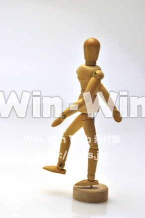 ウッドマネキンの写真素材 W-000871