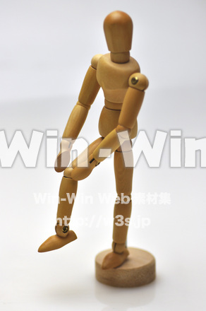 ウッドマネキンの写真素材 W-000868