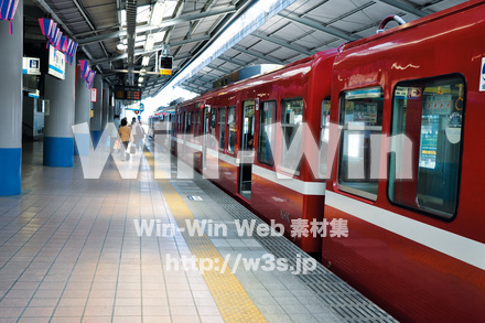 電車の写真素材 W-001021