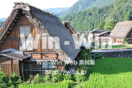 白川郷の写真素材 W-001995