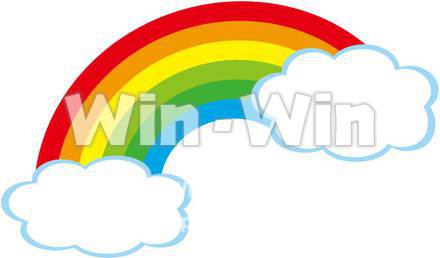 虹のCG・イラスト素材 W-001628