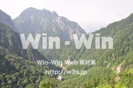 黒部ダムの写真素材 W-001871