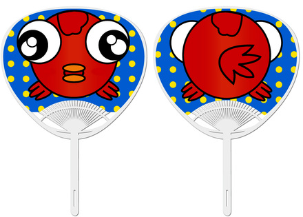 なかはらっぱ祭りうちわ D-000428 のうちわ