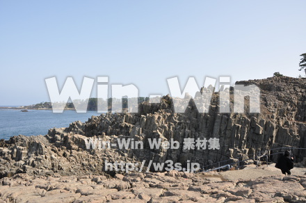 東尋坊の写真素材 W-001795