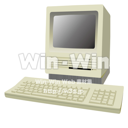 パソコンのCG・イラスト素材 W-001779