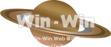 土星のCG・イラスト素材 W-001558