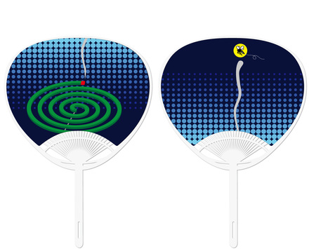 うちわ見本 D-000573 のうちわ