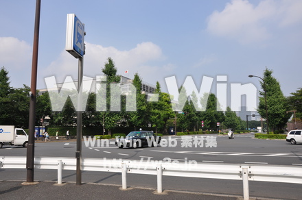 交差点風景の写真素材 W-000758