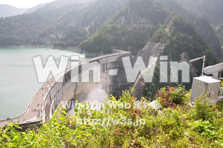 黒部ダムの写真素材 W-001889