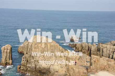 東尋坊の写真素材 W-001805