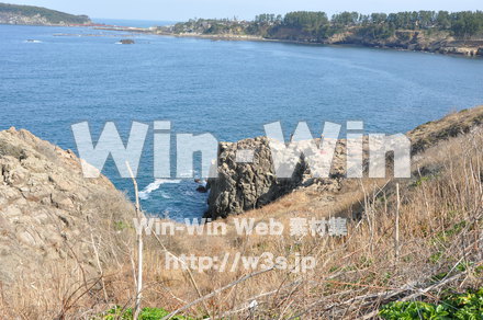 東尋坊の写真素材 W-001810