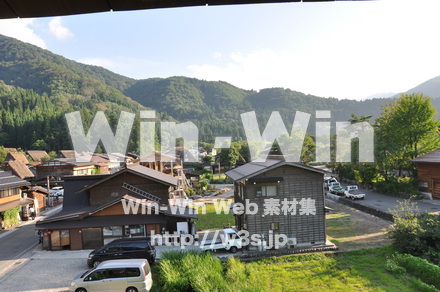 白川郷の写真素材 W-001960