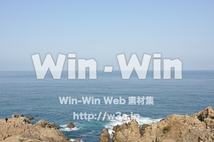 東尋坊の写真素材 W-001767