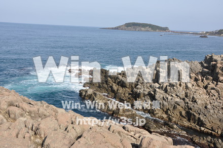 東尋坊の写真素材 W-001783