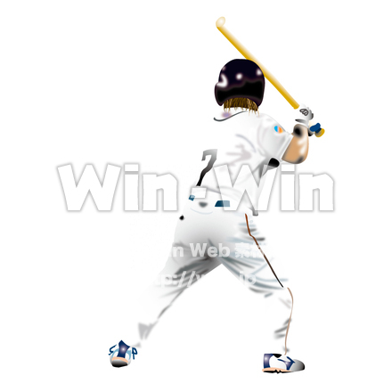 少年野球のCG・イラスト素材 W-001760