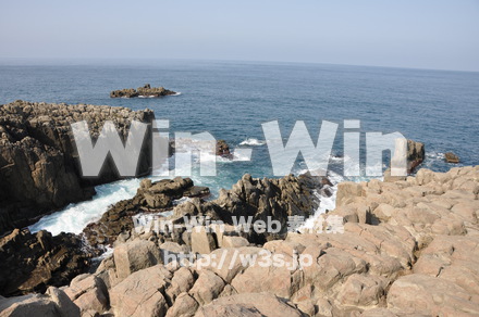 東尋坊の写真素材 W-001785