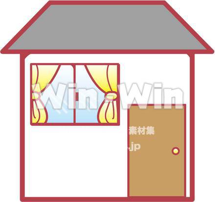 家のCG・イラスト素材 W-001624