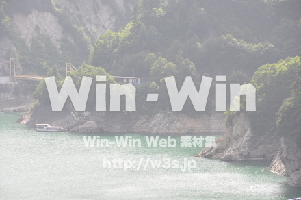 黒部ダムの写真素材 W-001900