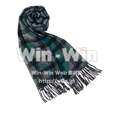 マフラーのCG・イラスト素材 W-001825