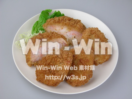 エビコロッケの写真素材 W-000635