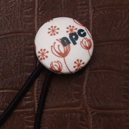 くるみぼたん・ヘアゴム D-000870 のくるみボタン