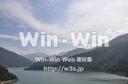 黒部ダムの写真素材 W-001895