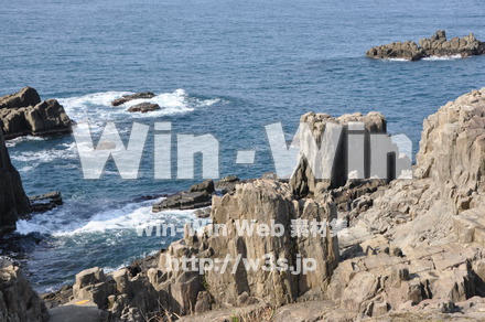 東尋坊の写真素材 W-001768