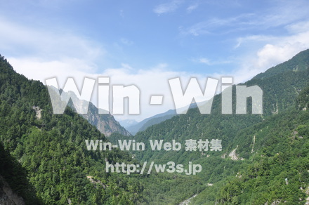 黒部ダムの写真素材 W-001941