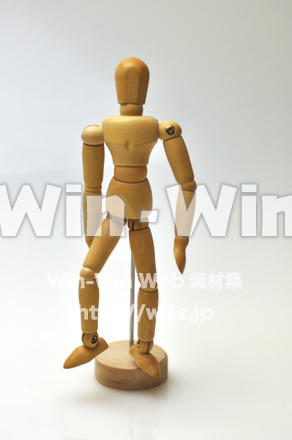 ウッドマネキンの写真素材 W-000869