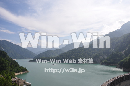 黒部ダムの写真素材 W-001881