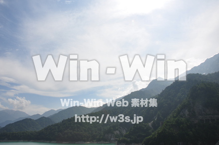 黒部ダムの写真素材 W-001887