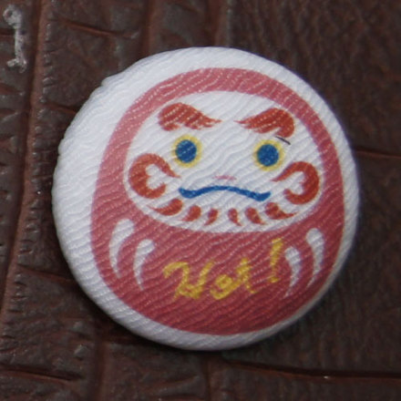 くるみぼたん・缶バッジ D-000823 のくるみボタン