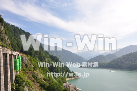 黒部ダムの写真素材 W-001883