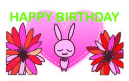 うさぎとガーベラでおめでとう D-000468 のカード類